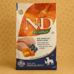 N&D Pumpkin – Cordero y Arándanos