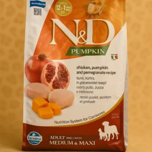 N&D Pumpkin – Pollo, calabaza y granada